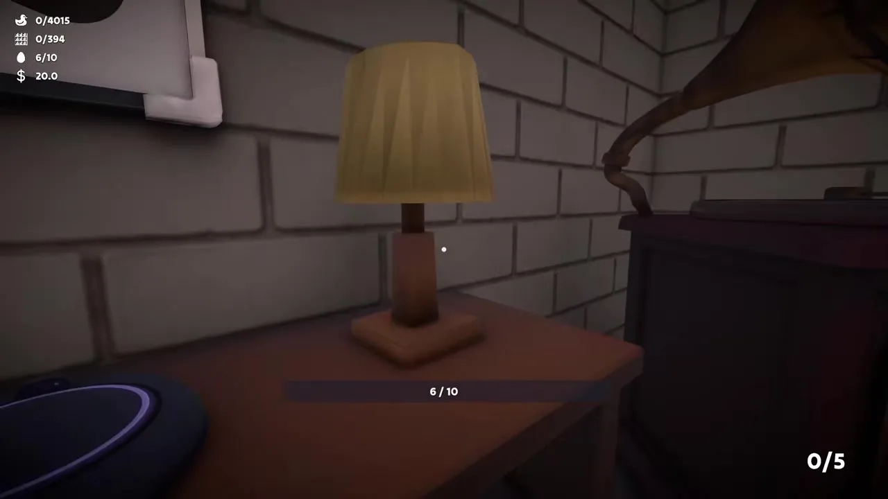 Sort Them Ducks office desk lamp where a secret egg is hidden