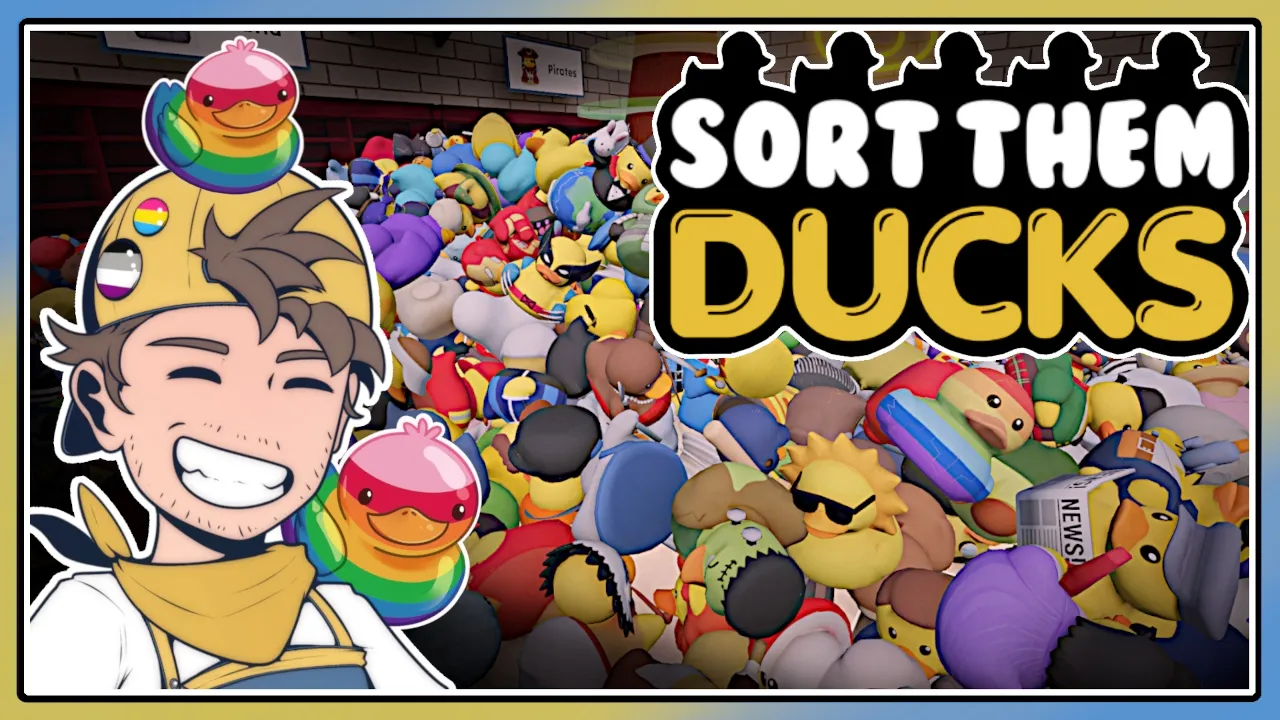 Sort Them Ducks shop filled with rubber ducks
